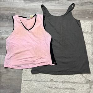Old Navy & Pro Spirit Tank Top Tee Bundle Women’s XL Casual Basics 2-Piece
